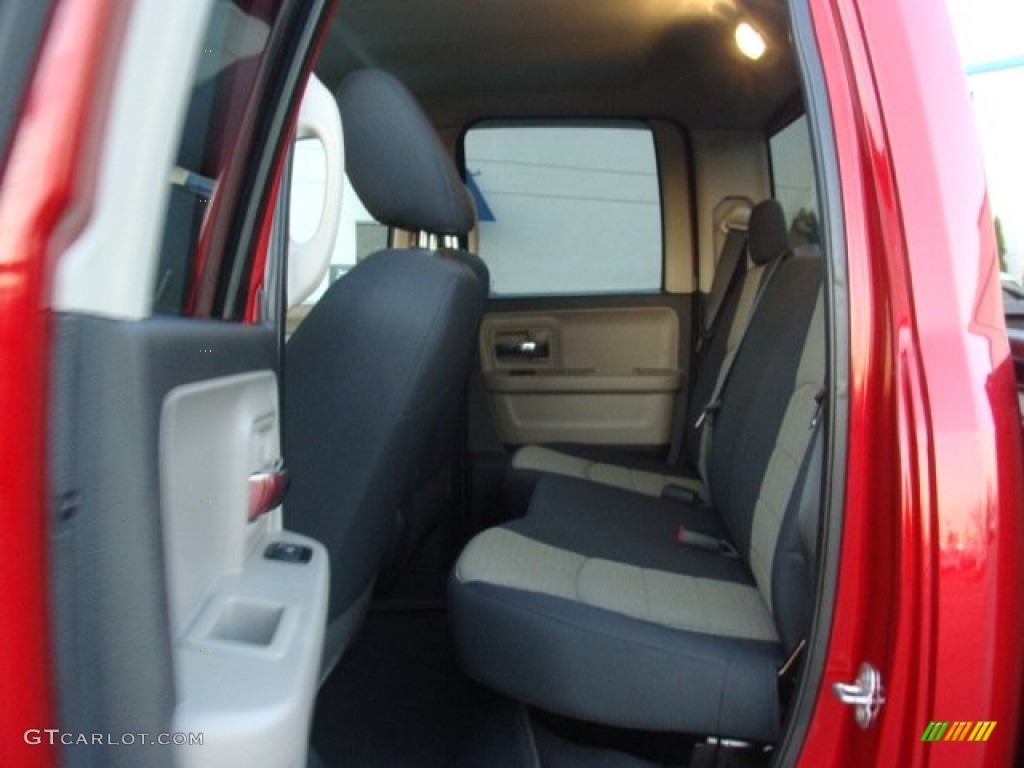 2010 Ram 1500 TRX4 Quad Cab 4x4 - Inferno Red Crystal Pearl / Dark Slate/Medium Graystone photo #8