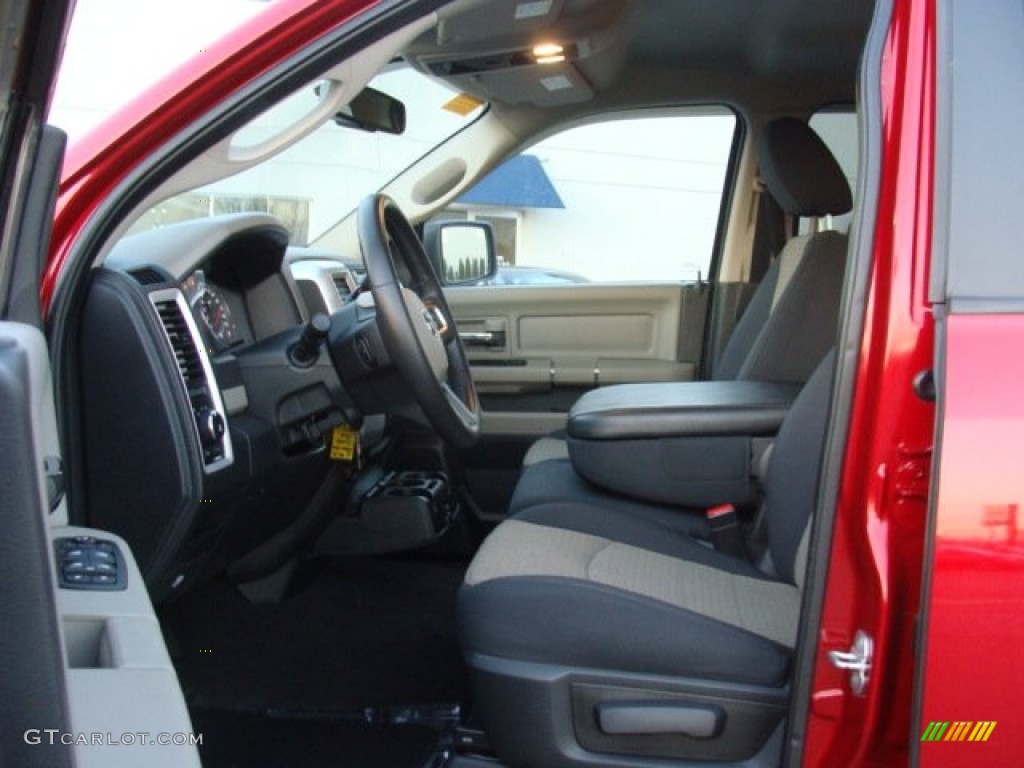 2010 Ram 1500 TRX4 Quad Cab 4x4 - Inferno Red Crystal Pearl / Dark Slate/Medium Graystone photo #10