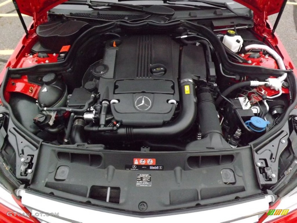 2012 Mercedes-Benz C 250 Sport 1.8 Liter Turbocharged DI DOHC 16-Valve VVT 4 Cylinder Engine Photo #76895337