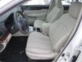 Ivory Front Seat Photo for 2013 Subaru Legacy #76895965