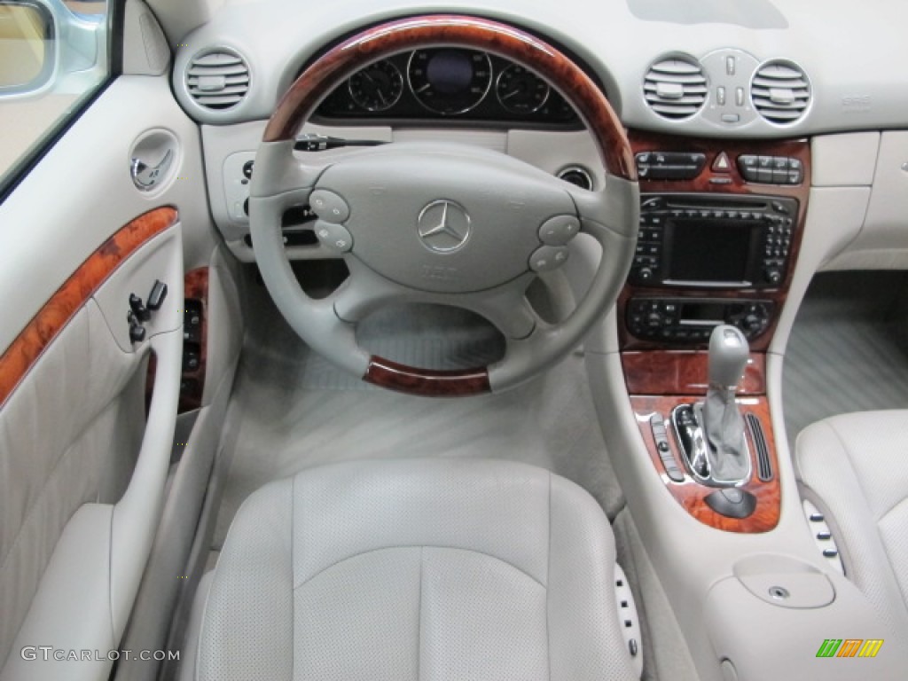 2004 Mercedes-Benz CLK 500 Cabriolet Ash Dashboard Photo #76896225