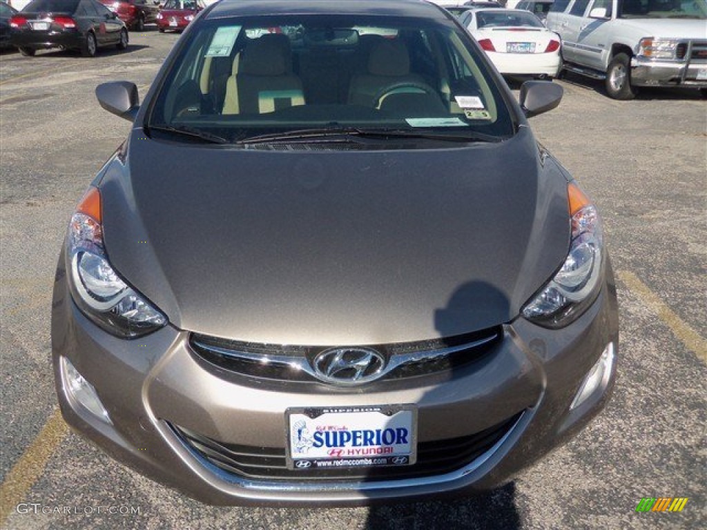 2013 Elantra GLS - Desert Bronze / Beige photo #1