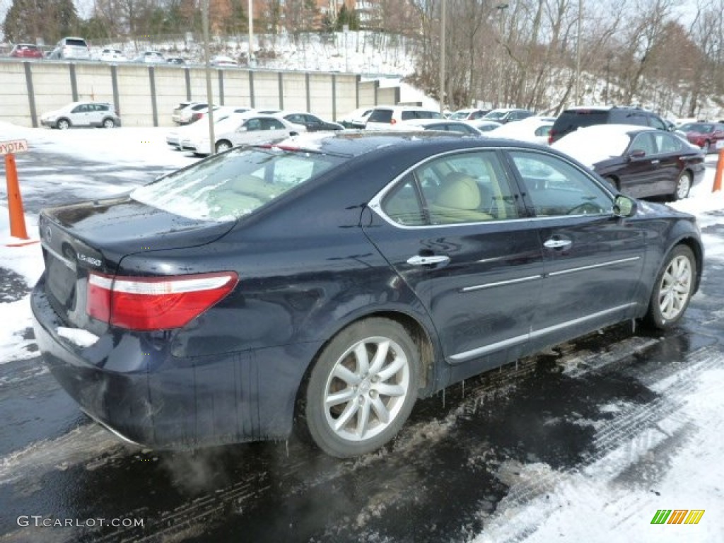 Black Sapphire Blue Pearl 2008 Lexus LS 460 Exterior Photo #76897323