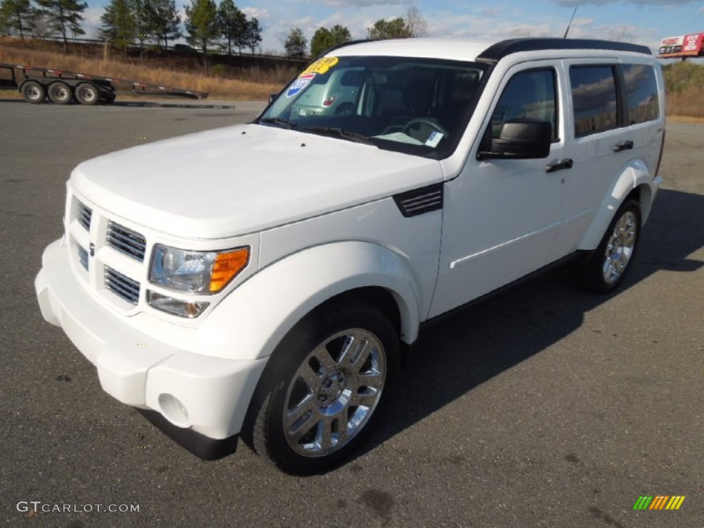 Bright White 2011 Dodge Nitro Heat 4x4 Exterior Photo #76897398