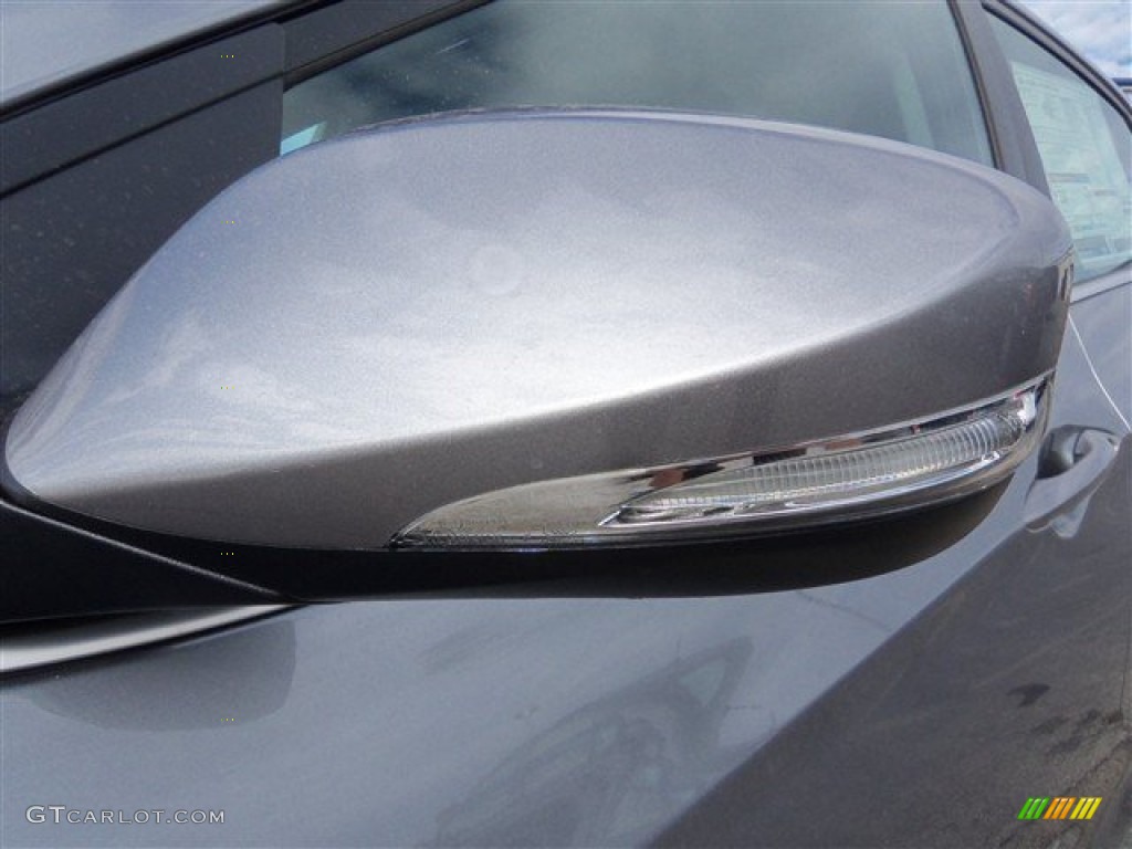 2013 Elantra GT - Titanium Gray Metallic / Blue photo #4