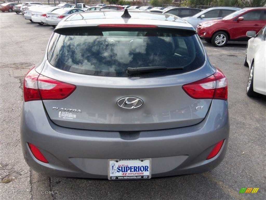 2013 Elantra GT - Titanium Gray Metallic / Blue photo #7