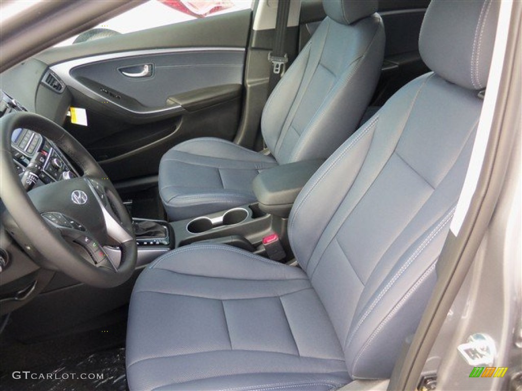 Blue Interior 2013 Hyundai Elantra GT Photo #76898160