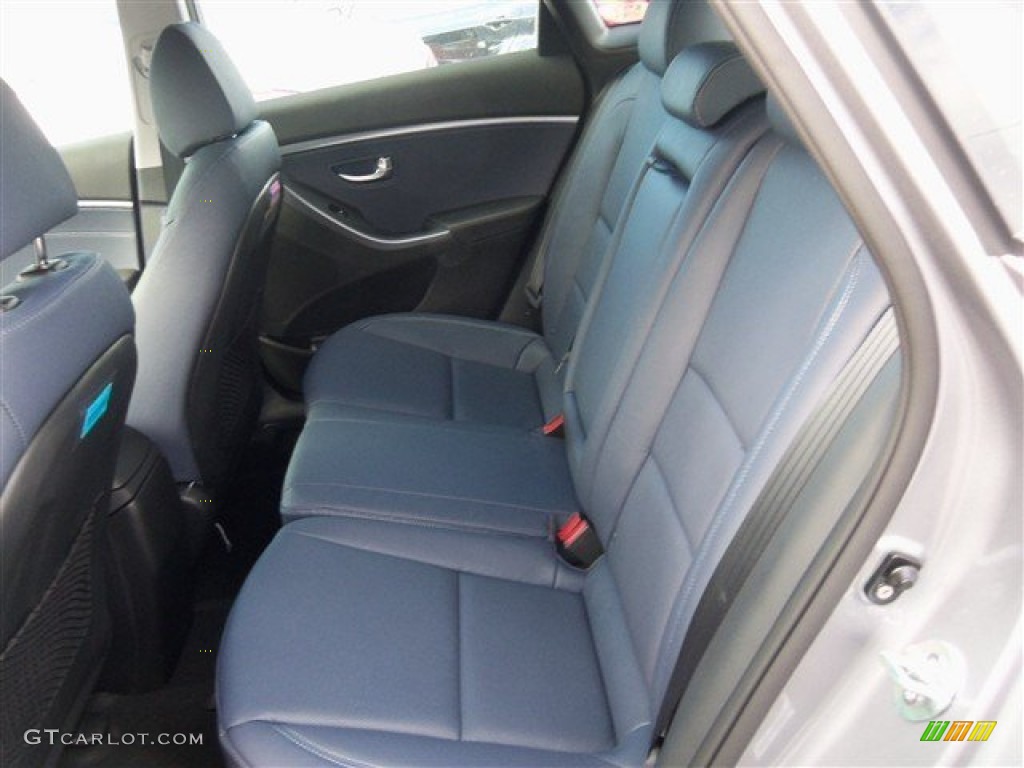 Blue Interior 2013 Hyundai Elantra GT Photo #76898201