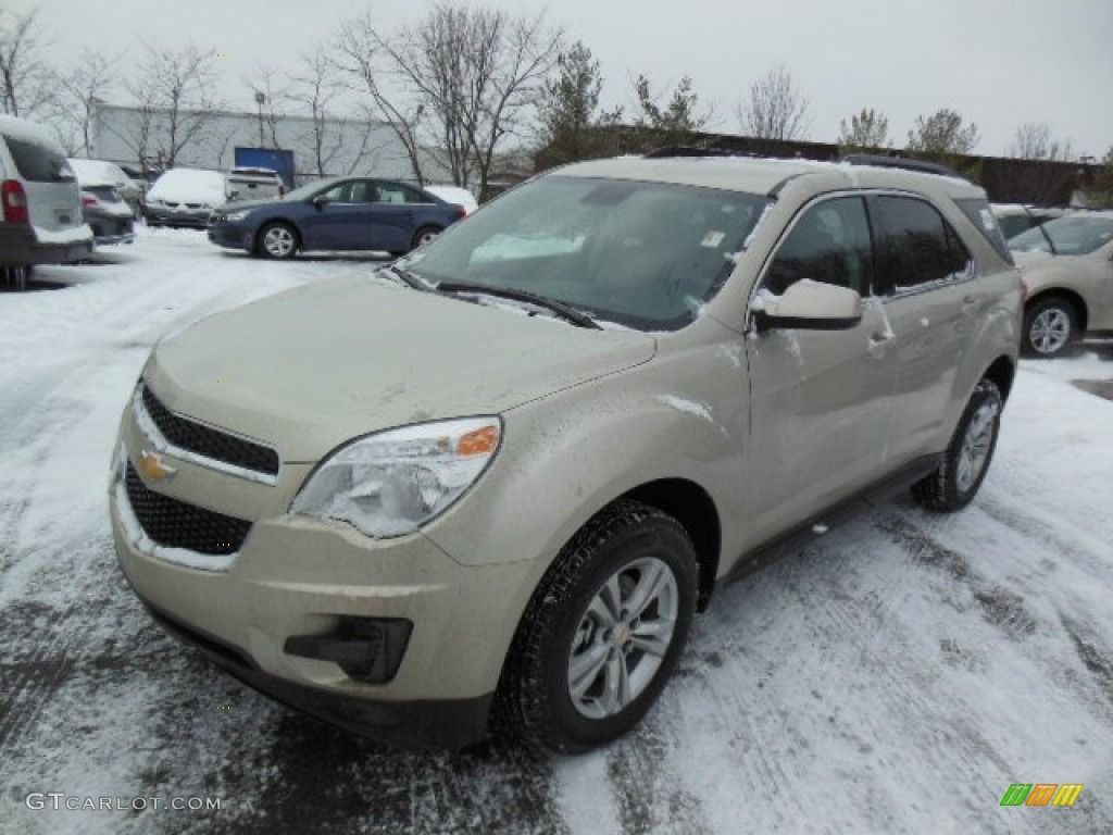 Champagne Silver Metallic 2013 Chevrolet Equinox LT AWD Exterior Photo #76898304