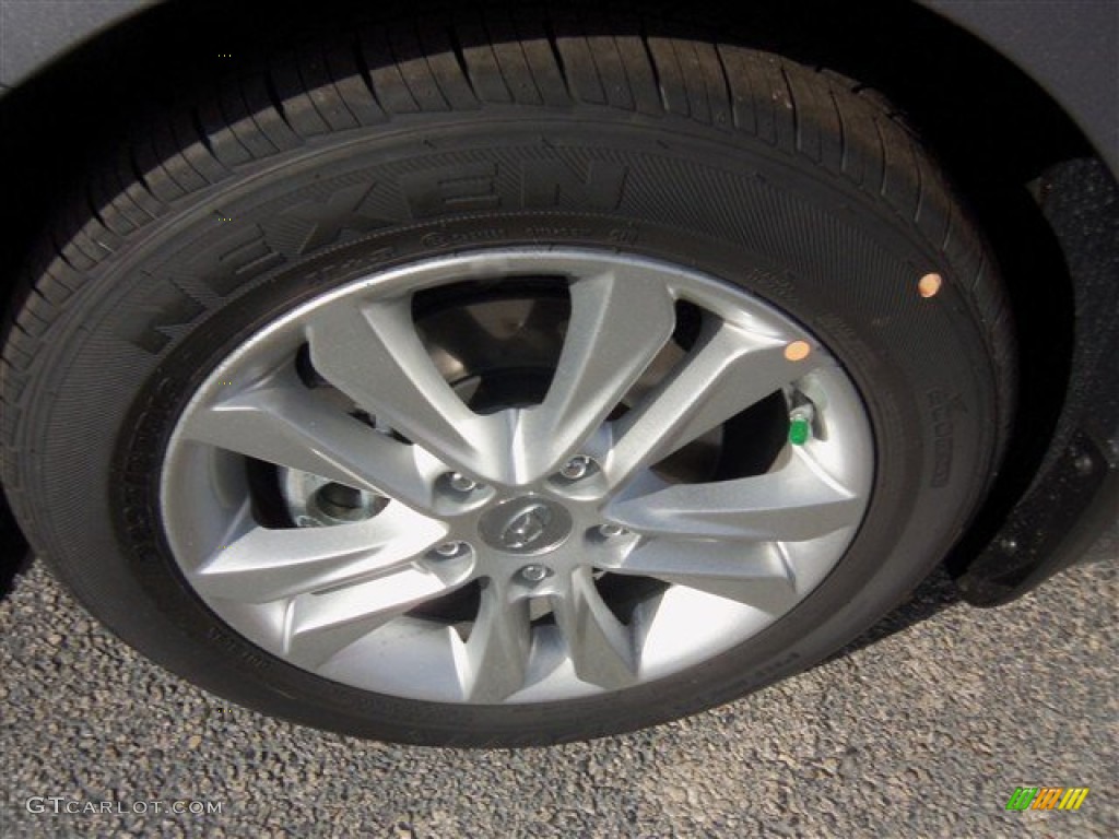 2013 Elantra GT - Titanium Gray Metallic / Black photo #3