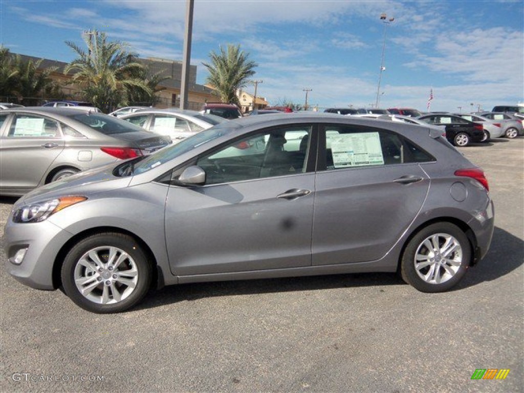 2013 Elantra GT - Titanium Gray Metallic / Black photo #4