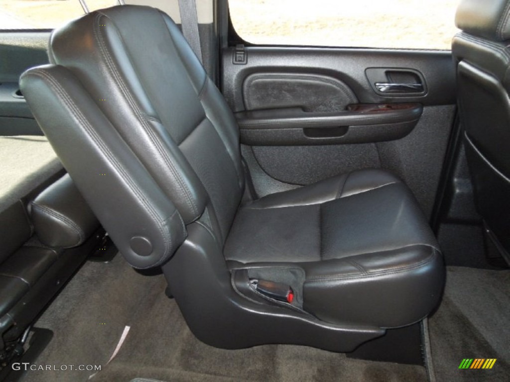 Ebony Interior 2010 GMC Yukon XL Denali AWD Photo #76898382