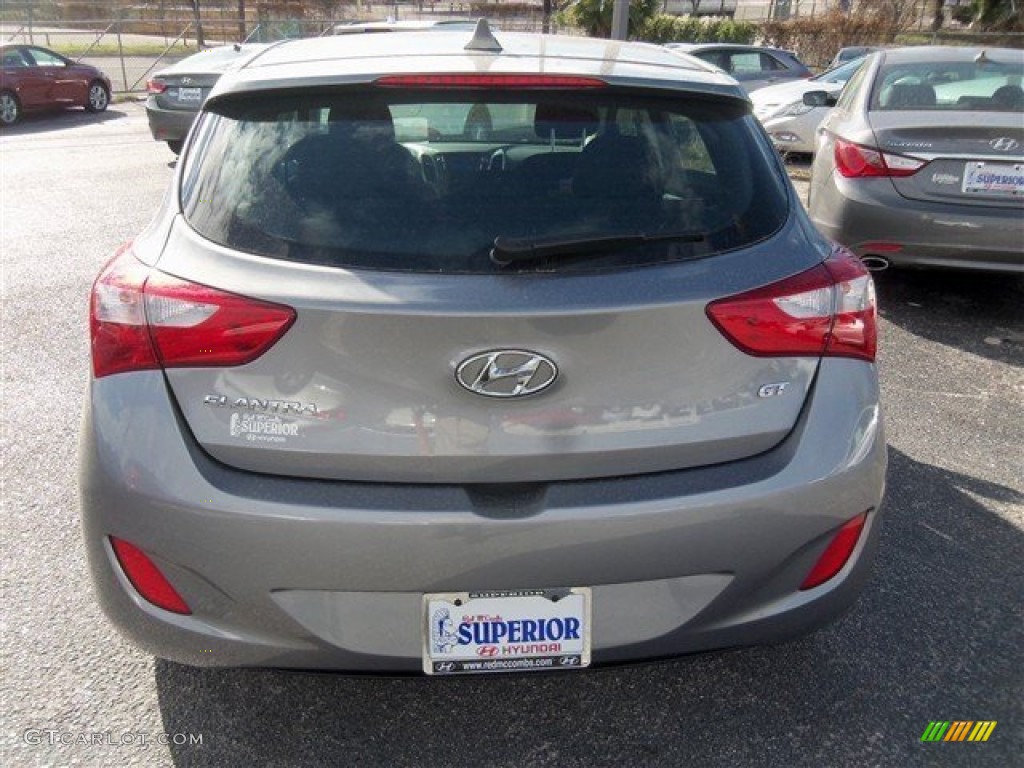 2013 Elantra GT - Titanium Gray Metallic / Black photo #6