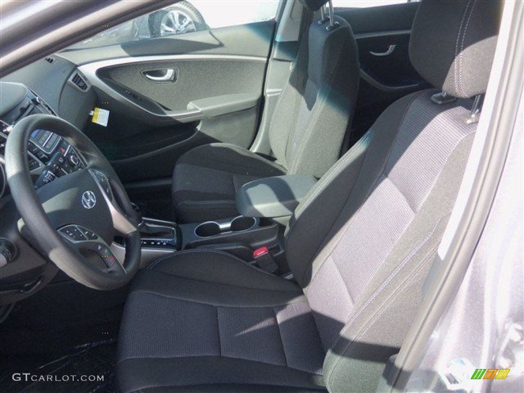 2013 Elantra GT - Titanium Gray Metallic / Black photo #10