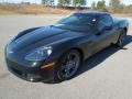 2008 Black Chevrolet Corvette Coupe  photo #1