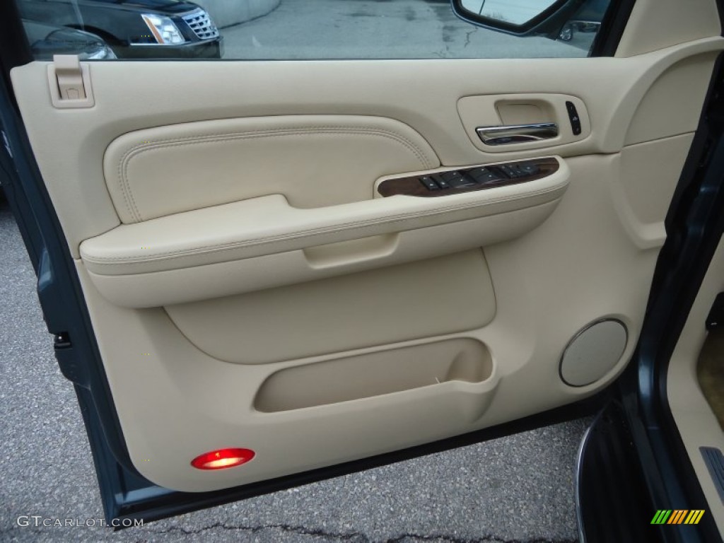 2008 Cadillac Escalade ESV AWD Light Cashmere Door Panel Photo #76898742