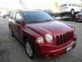 2009 Inferno Red Crystal Pearl Jeep Compass Sport 4x4  photo #5