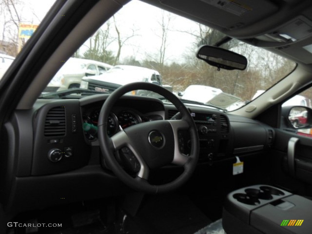 2013 Silverado 1500 LT Extended Cab 4x4 - Graystone Metallic / Ebony photo #10