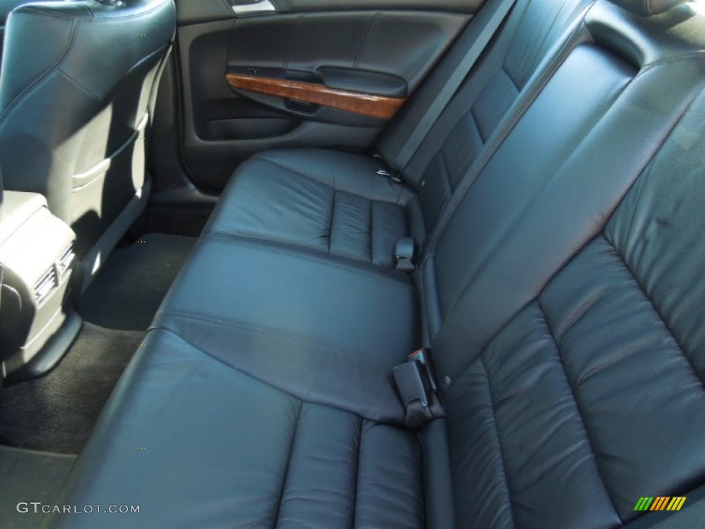 Black Interior 2011 Honda Accord EX-L V6 Sedan Photo #76899847