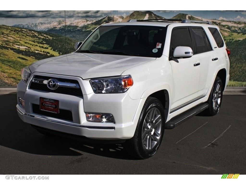 Blizzard White Pearl 2012 Toyota 4Runner Limited 4x4 Exterior Photo #76899888
