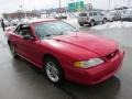 1998 Vermillion Red Ford Mustang GT Convertible  photo #10