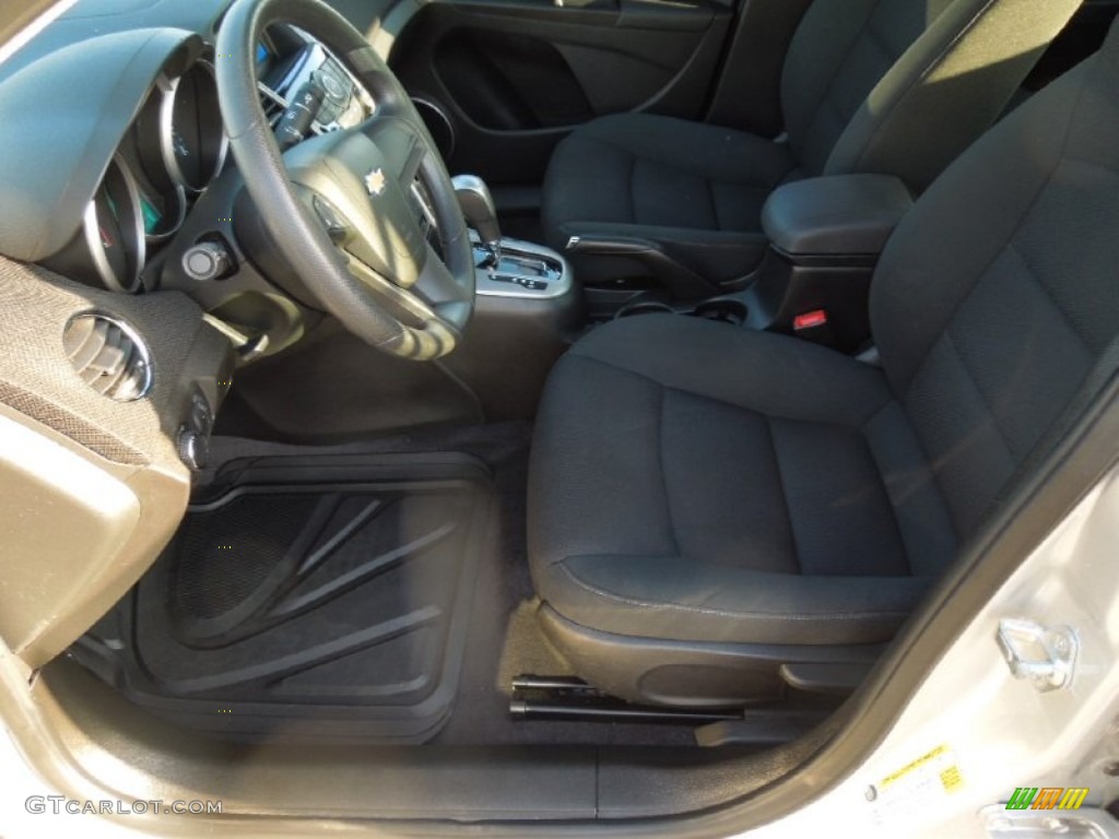 Jet Black Interior 2012 Chevrolet Cruze LT Photo #76900171