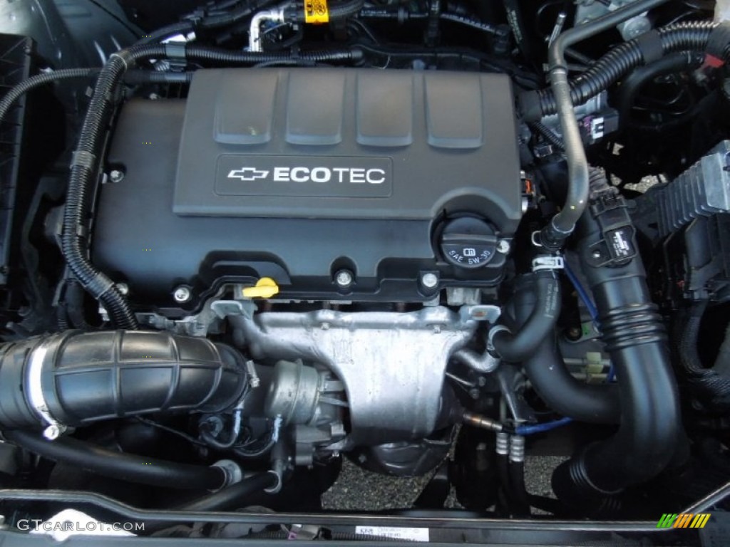 2012 Chevrolet Cruze LT 1.4 Liter DI Turbocharged DOHC 16-Valve VVT 4 Cylinder Engine Photo #76900536