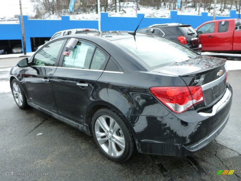 Black Granite Metallic 2012 Chevrolet Cruze LTZ/RS Exterior Photo #76900548