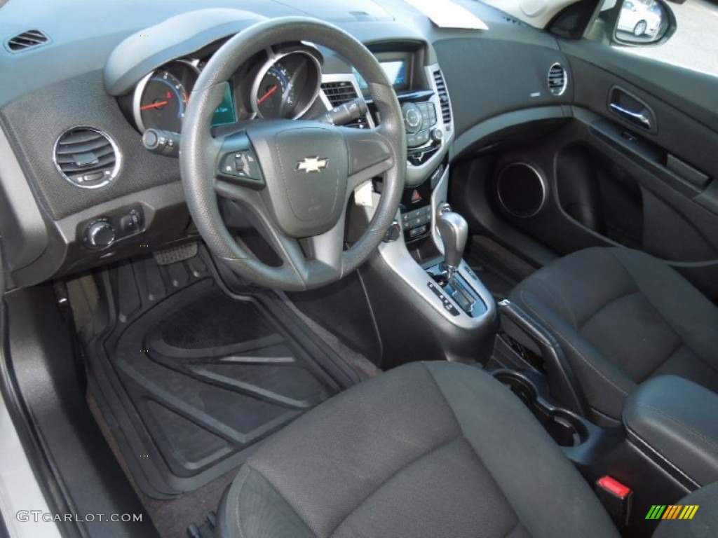 Jet Black Interior 2012 Chevrolet Cruze LT Photo #76900554