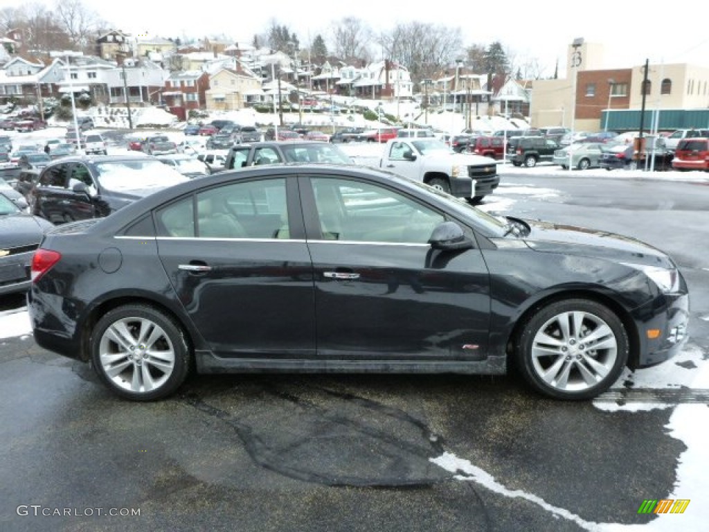 Black Granite Metallic 2012 Chevrolet Cruze LTZ/RS Exterior Photo #76900617