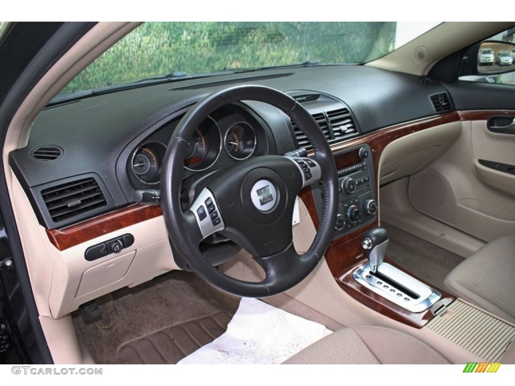 Tan Interior 2008 Saturn Aura XE Photo #76900649