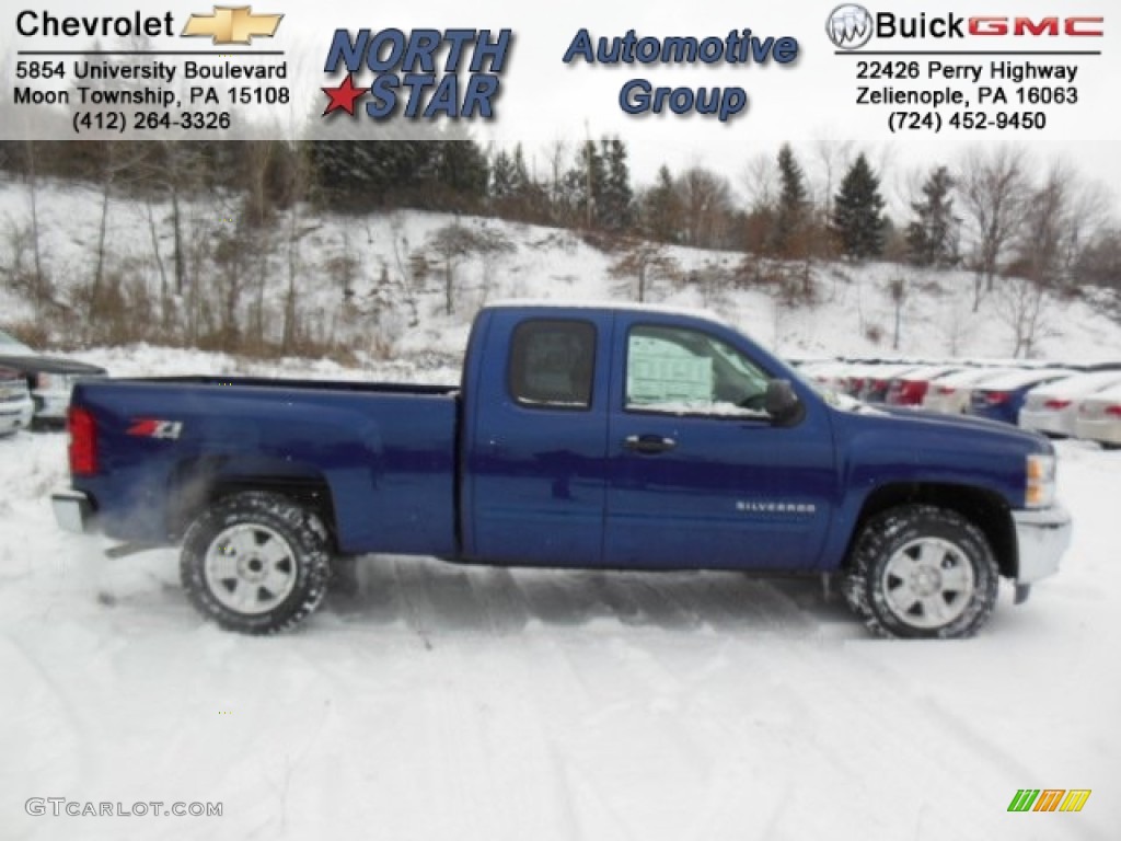 Blue Topaz Metallic Chevrolet Silverado 1500