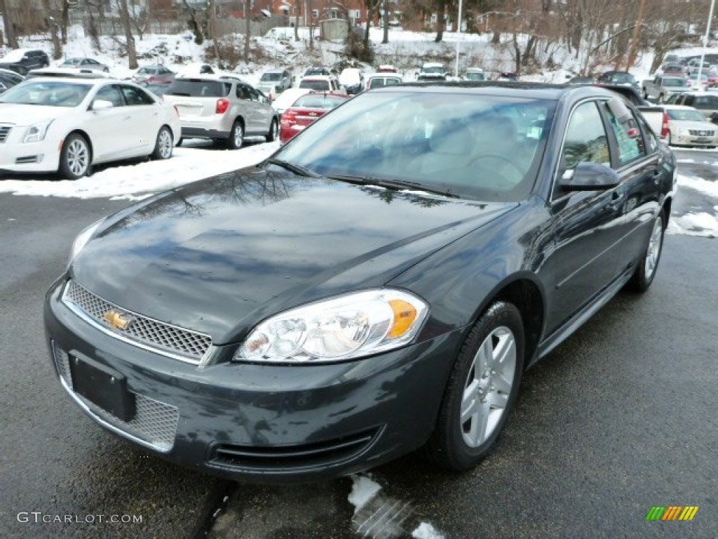 Ashen Gray Metallic 2012 Chevrolet Impala LT Exterior Photo #76901279