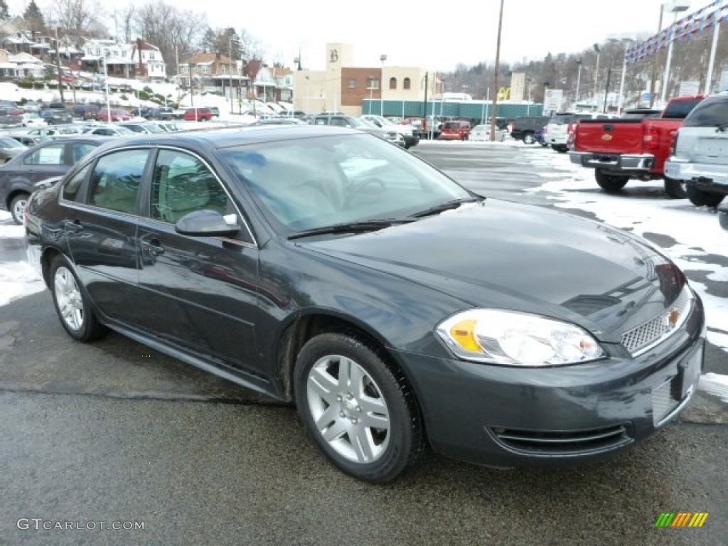 Ashen Gray Metallic 2012 Chevrolet Impala LT Exterior Photo #76901295