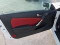 Red Leather/Red Cloth Door Panel Photo for 2013 Hyundai Genesis Coupe #76901667