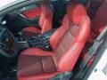Red Leather/Red Cloth Front Seat Photo for 2013 Hyundai Genesis Coupe #76901706
