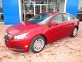 Crystal Red Metallic Tintcoat 2013 Chevrolet Cruze ECO Exterior