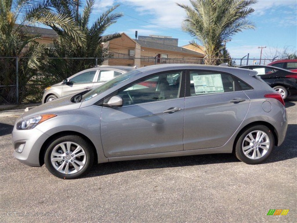 2013 Elantra GT - Titanium Gray Metallic / Black photo #4