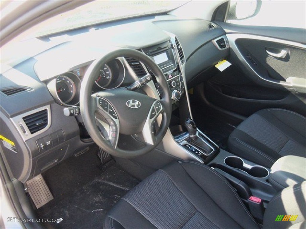 2013 Elantra GT - Titanium Gray Metallic / Black photo #9