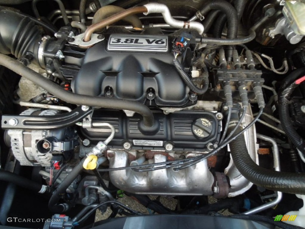 2008 Chrysler Town & Country Touring 3.8 Liter OHV 12-Valve V6 Engine Photo #76902390