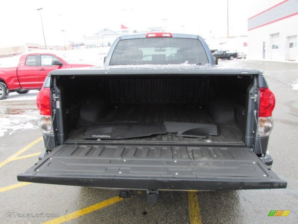 2009 Tundra Double Cab 4x4 - Slate Gray Metallic / Black photo #8