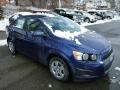 2013 Blue Topaz Metallic Chevrolet Sonic LS Sedan  photo #6