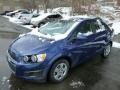 2013 Blue Topaz Metallic Chevrolet Sonic LS Sedan  photo #8