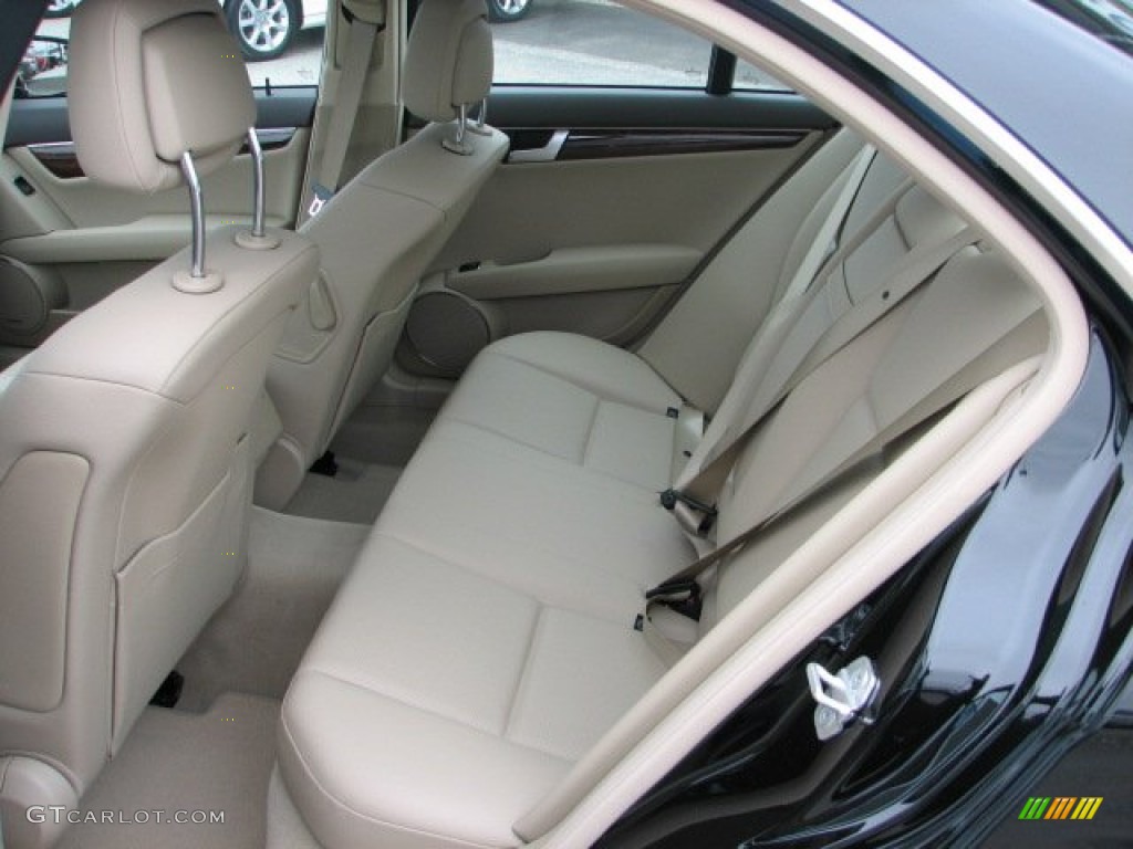 Almond Beige/Mocha Interior 2012 Mercedes-Benz C 300 Sport 4Matic Photo #76903356