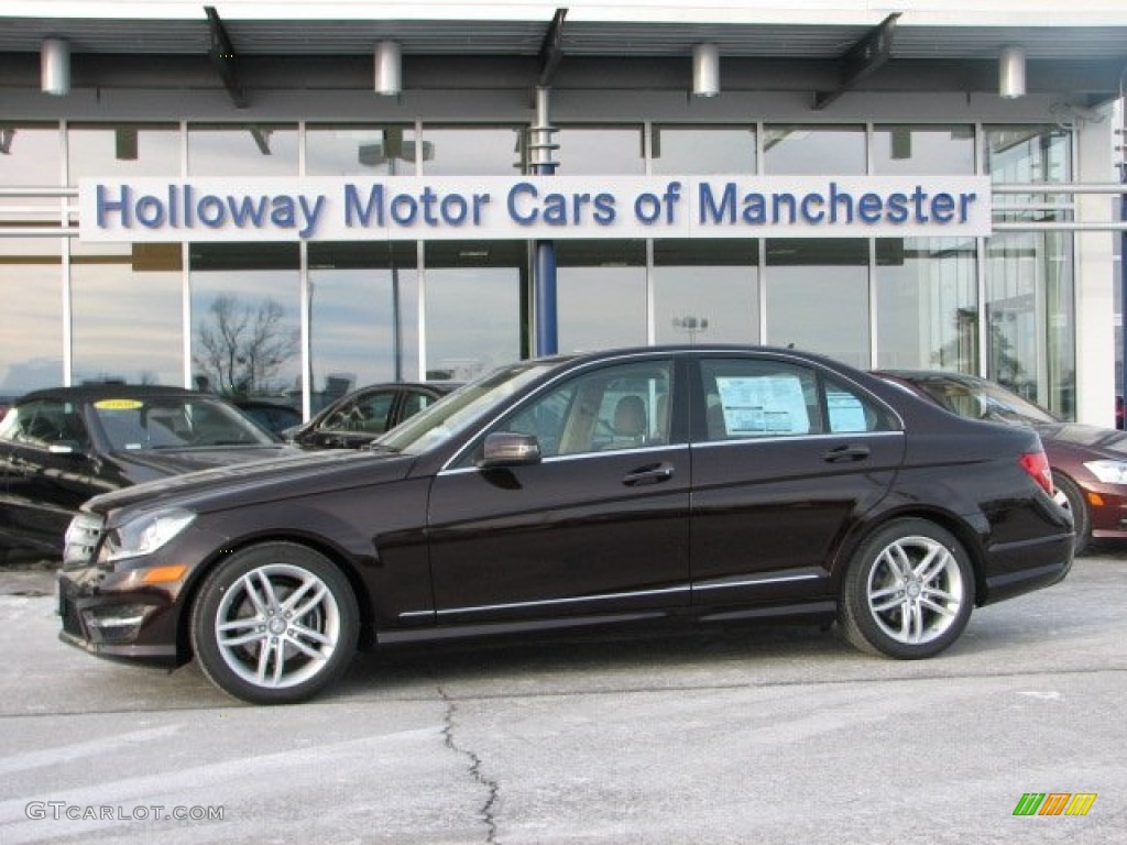 2012 C 300 Sport 4Matic - Cuprite Brown Metallic / Almond Beige/Mocha photo #1