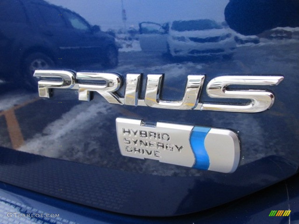 2008 Prius Hybrid - Spectra Blue Mica / Gray photo #5