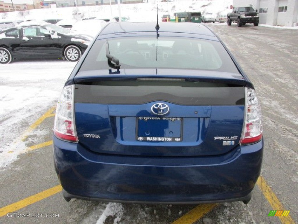 2008 Prius Hybrid - Spectra Blue Mica / Gray photo #6