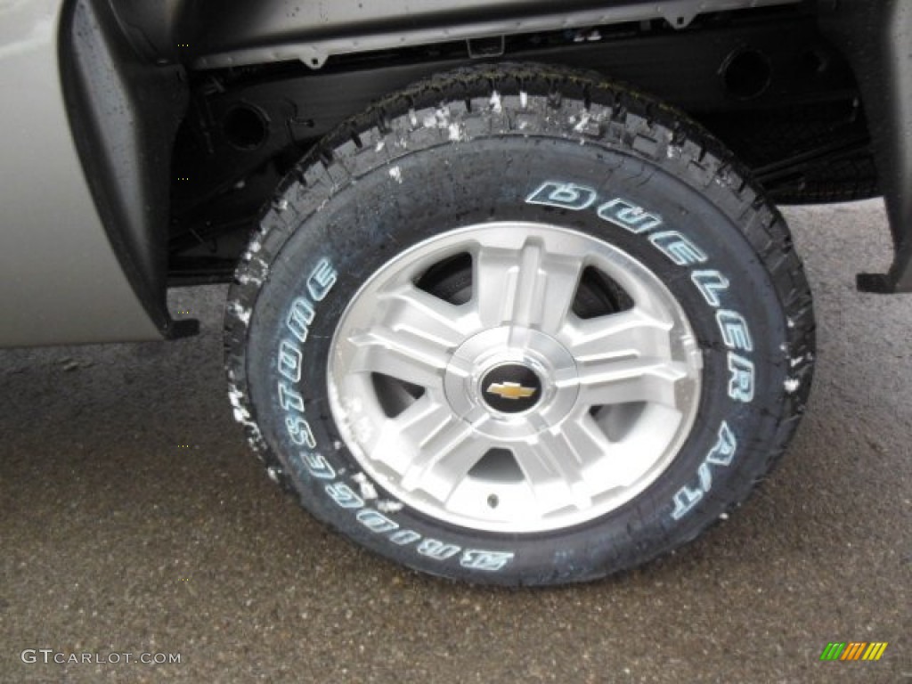 2013 Silverado 1500 LT Crew Cab 4x4 - Graystone Metallic / Ebony photo #9