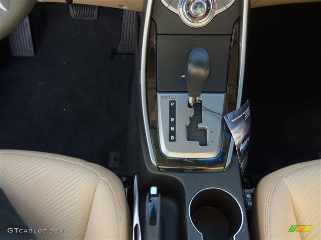 2013 Elantra GLS - Sparkling Ruby / Beige photo #14
