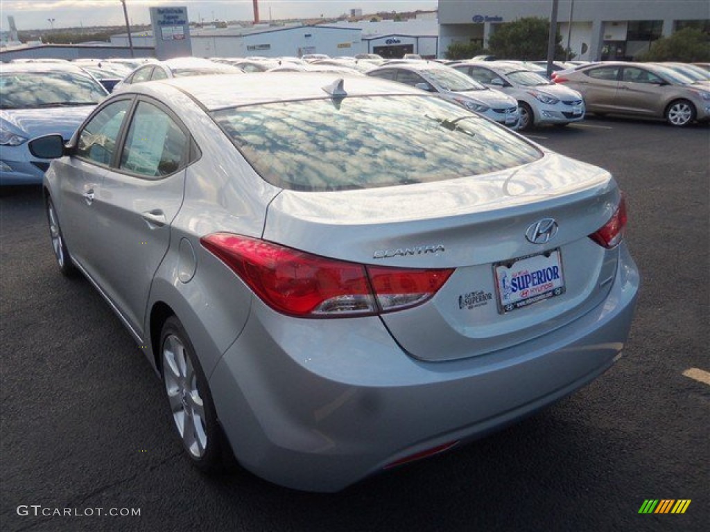 2013 Elantra Limited - Silver / Black photo #7